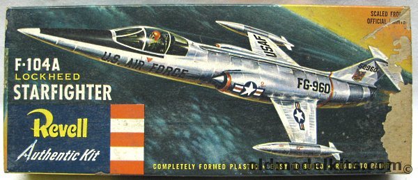 Revell 1/64 Lockheed F-104A Starfighter - 'S' Issue, H251-89 plastic model kit